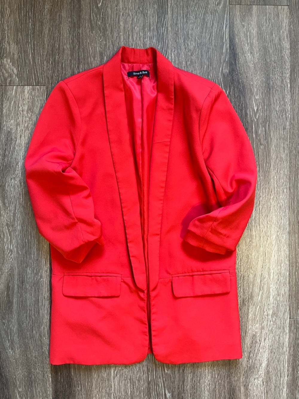 Red Trendy Blazer!